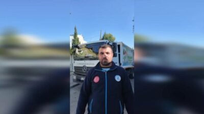 Merkezefendi Belediyesi, çöp toplama işlemi sırasında ortaya çıkan kötü kokuya