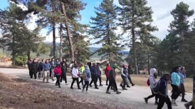Mersin Büyükşehir Belediyesi tarafından düzenlenen Tarihi Kilikya Yolu Yürüyüşü Çamlıyayla