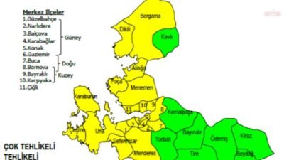 Meteoroloji 2. Bölge Müdürlüğü Tahmin ve Erken Uyarı Merkezi, yarın