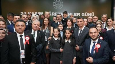 Milli Eğitim Bakanı Yusuf Tekin, 24 Kasım Öğretmenler Günü dolayısıyşa