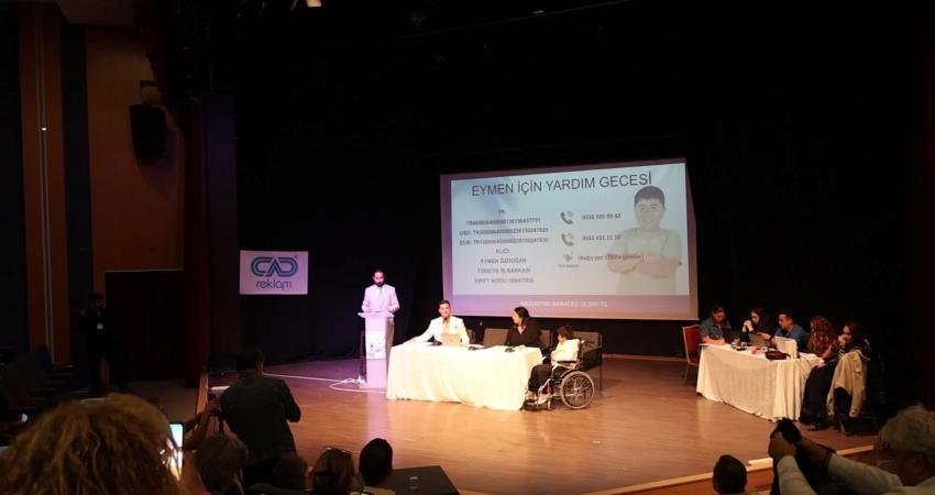 Duchenne Musküler Distrofisi (DMD) kas hastası Eymen Özdoğan’ın tedavisine destek