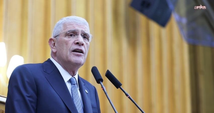 İYİ Parti Genel Başkanı Müsavat Dervişoğlu, İstanbul Cumhuriyet Başsavcılığınca hazırlanan