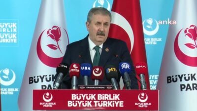 Büyük Birlik Partisi Genel Başkanı Mustafa Destici, "Şehit pilotumuza Yüce