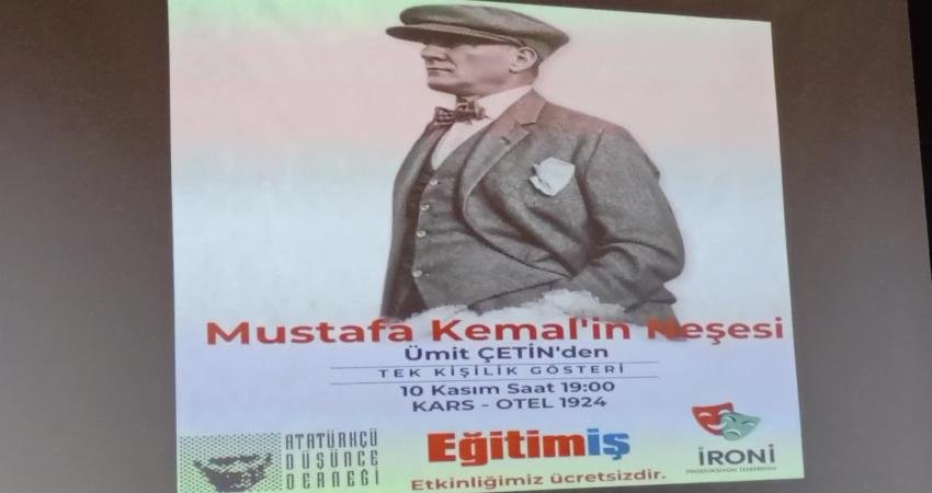 Tarih öğretmeni ve sanatçı Ümit Çetin, 4 Kasım 1937’de Uluslararası