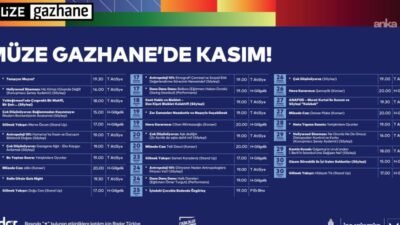 İstanbul’un en dinamik kültür ve sanat merkezlerinden Müze Gazhane, kasım