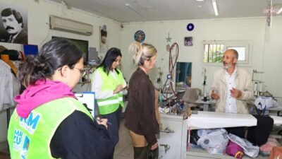 Narlıdere Belediyesi, Esnaf Masası ekipleri, 2. İnönü Mahallesi esnafını ziyaret