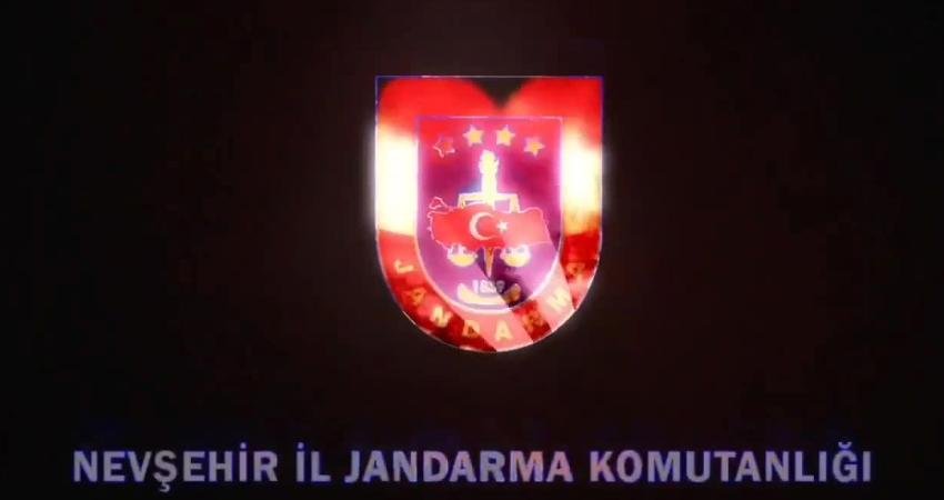 Nevşehir İl Jandarma Komutanlığı ekipleri, Kaymaklı Beldesi'nde tarihi eser niteliği