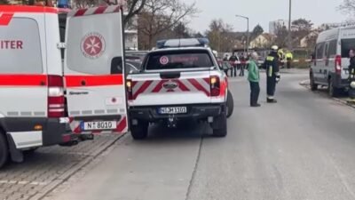 Almanya’nın Nürnberg kentinde inşaat çalışmaları sırasında İkinci Dünya Savaşı'ndan kalma