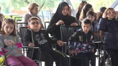Osmangazi Belediyesi, miniklerin ara tatil sevincini sanatla zenginleştirmek amacıyla ‘Toprak