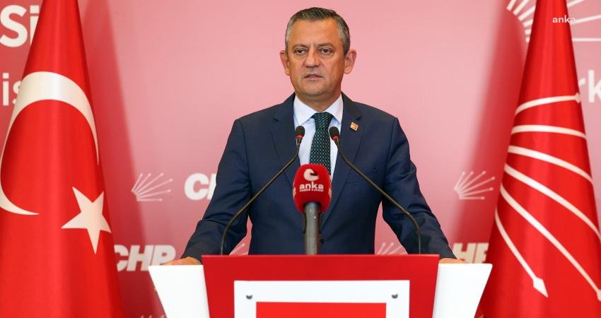 CHP Genel Başkanı Özgür Özel, İstanbul Cumhuriyet Başsavcılığı'nın, CHP'nin cumhurbaşkanı adayı