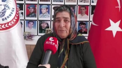 Şehit Anaları Dayanışma ve Yardımlaşma Derneği Başkanı Pakize Akbaba, 13