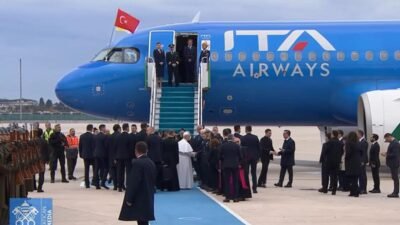 Vatikan Devlet Başkanı Papa 14. Leo ve beraberindeki heyet, Türkiye ziyaretlerinin son