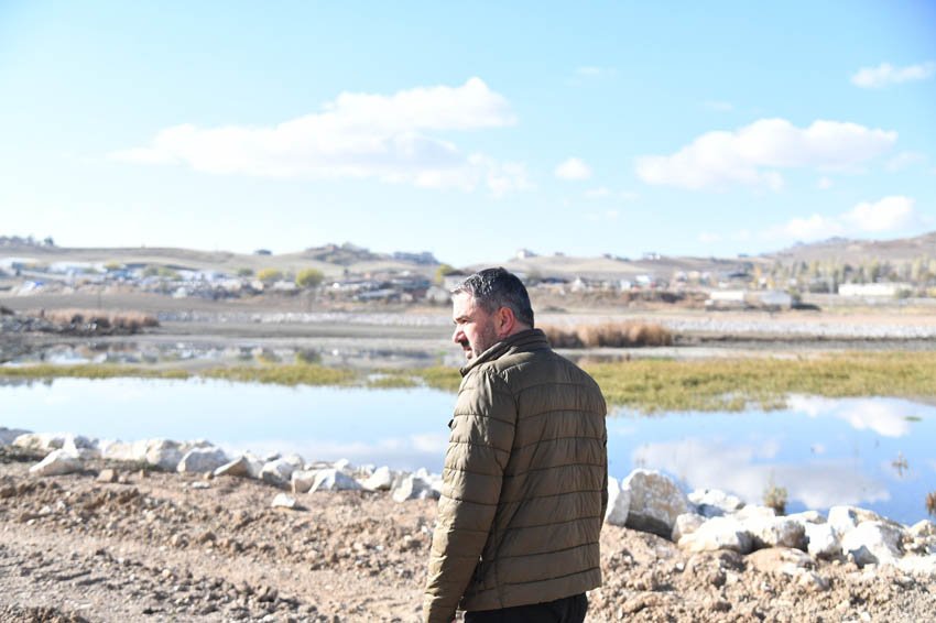 Pursaklar Belediyesi, ilçede yeşille suyun buluştuğu yeni bir nefes alanı