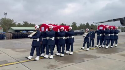  Türk Silahlı Kuvvetleri'nin Gürcistan-Azerbaycan sınırında düşen "C130" tipi askeri kargo uçağında