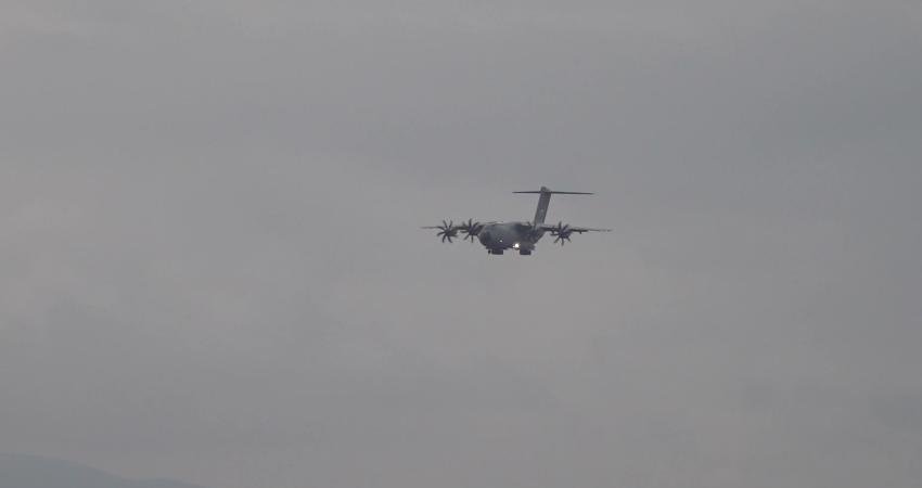 Türk Silahlı Kuvvetleri'nin Gürcistan-Azerbaycan sınırında düşen "C130" tipi askeri kargo uçağında