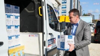 Silivri Belediye Başkanı Bora Balcıoğlu, belediyenin ilk kez kendi ektiği