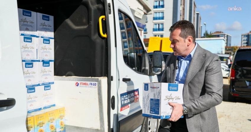 Silivri Belediye Başkanı Bora Balcıoğlu, belediyenin ilk kez kendi ektiği