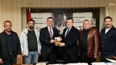 Silivri Belediye Başkanı Bora Balcıoğlu, Edirne Lalapaşa Belediye Başkanı Zafer