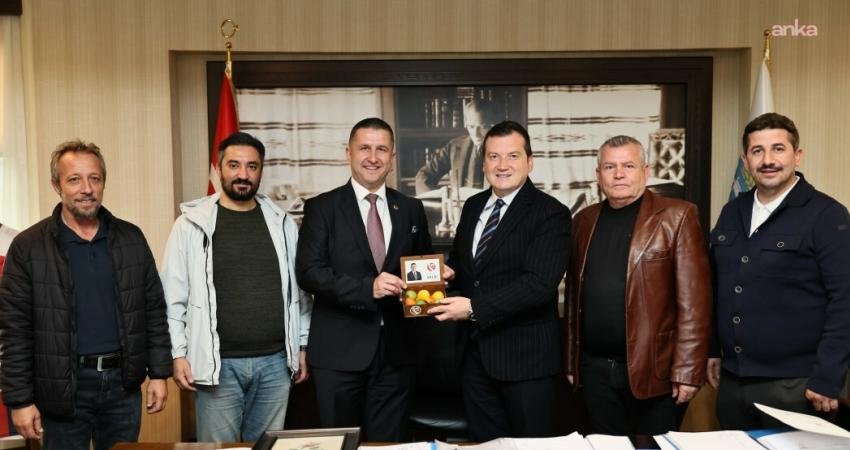 Silivri Belediye Başkanı Bora Balcıoğlu, Edirne Lalapaşa Belediye Başkanı Zafer