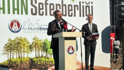 Sincan Belediyesi, “11 Kasım Milli Ağaçlandırma Günü” dolayısıyla Yeşil Vatan