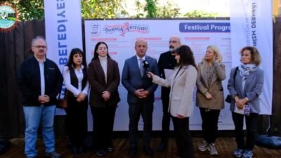 Sinop Belediye Başkanı Metin Gürbüz, Sinop Lakerda Festivali'ndeki "Helesa" etkinliğinin