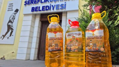 Ankara’nın Şereflikoçhisar ilçesinde Şereflikoçhisar Belediye Başkanlığı tarafından üretilen aspirler, yağ