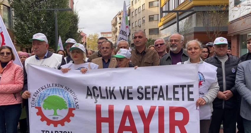 Emek ve Demokrasi Platformu Dönem Sözcüsü İkinci: “Ülke zengin, halkı yoksul, siyasi iktidara soruyoruz; bu para nerede, kimin cebinde?” Trabzon'da Emek ve Demokrasi Platformu tarafından "yoksulluğa, adaletsizliğe ve eşitsizliğe