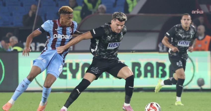 Trabzonspor, Süper Lig’in 12. haftasında ağırladığı Alanyaspor ile 1-1 berabere