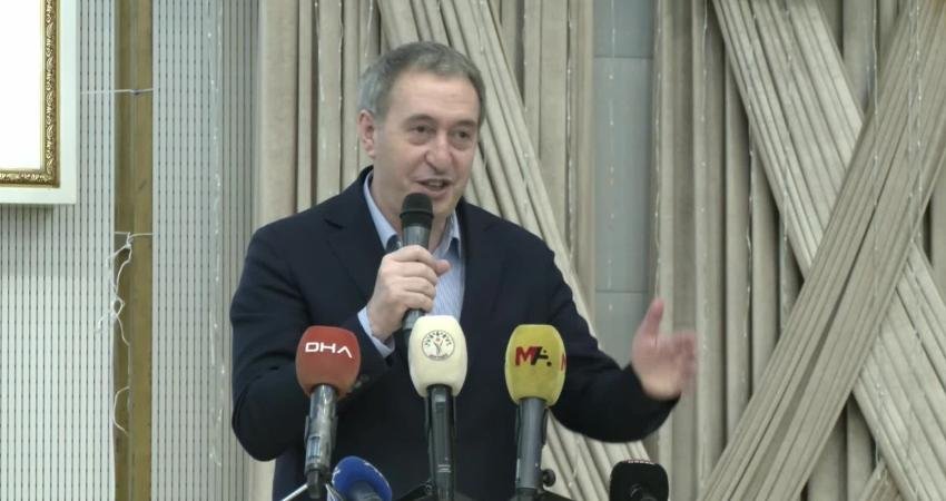 DEM Parti Eş Genel Başkanı Tuncer Bakırhan, Bingöl’de katıldığı halk