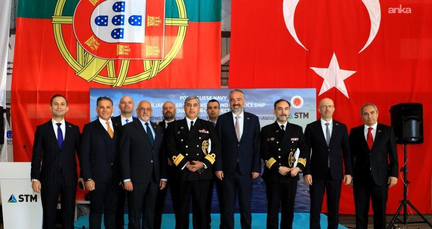 Türkiye, Portekiz’e ilk askeri gemi ihracatında kritik aşamaya geçti: Lojistik destek gemilerinin sac kesimi yapıldı Türkiye'nin askeri denizcilikte Avrupa Birliği ve NATO üyesi bir ülkeye