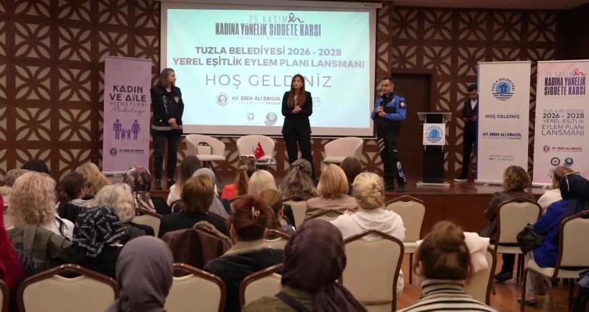 Tuzla Belediyesi, 2026–2028 Yerel Eşitlik Eylem Planı'nı, 25 Kasım Kadına