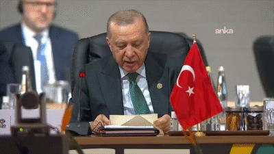 G20 Liderler Zirvesi oturumunda konuşan Cumhurbaşkanı Recep Tayyip Erdoğan, "Gazze'de