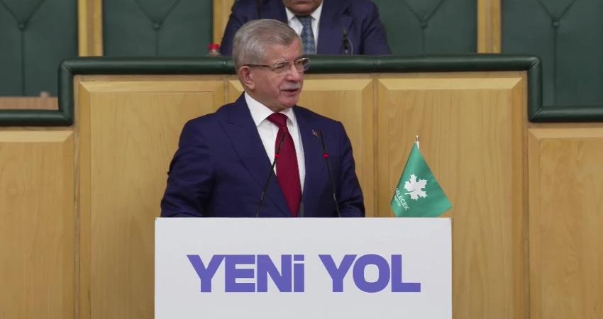 Gelecek Partisi Genel Başkanı Ahmet Davutoğlu, "Bu ülke parti kapatma