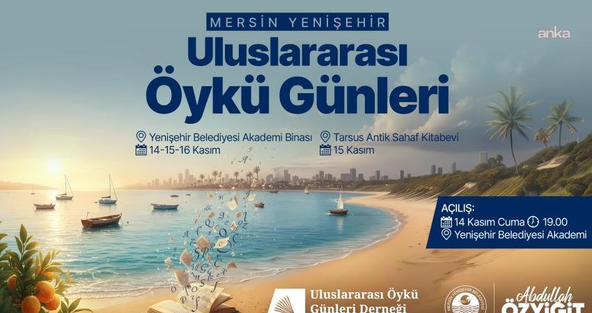 Yenişehir Belediyesi ile Uluslararası Öykü Günleri Derneği iş birliğiyle düzenlenen
