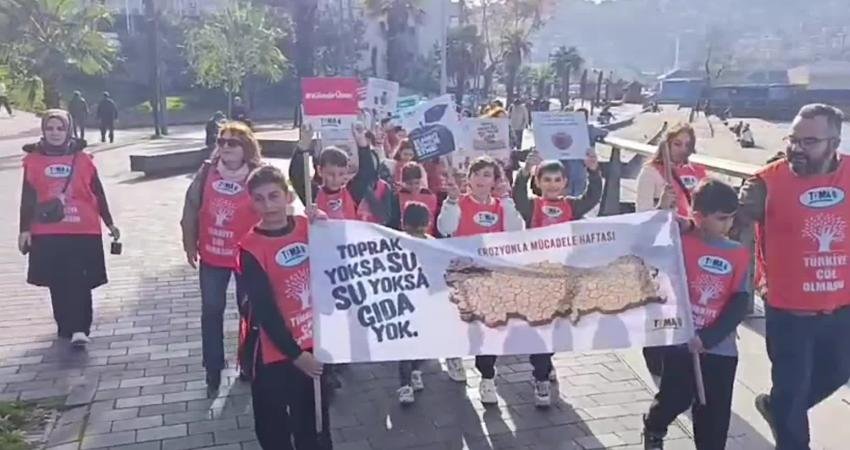 TEMA Vakfı Zonguldak İl Temsilciliği tarafından, Erozyonla Mücadele Haftası kapsamında