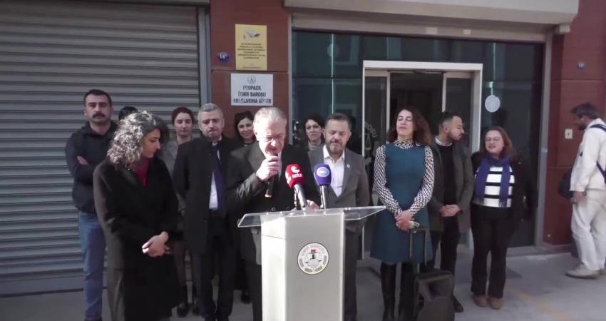 10 Aralık İnsan Hakları Günü… İzmir Barosu Başkanı Yılmaz: “Hak ihlallerinin artık en üst seviyeye çıktığı bir süreci yaşıyoruz” İzmir Barosu Başkanı Sefa Yılmaz, uluslararası sözleşmelerde yer alan hakların