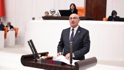 TBMM Genel Kurulu’nda 2026 yılı bütçesinin kanun teklifi üzerine konuşan