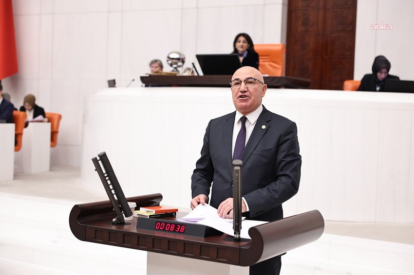 TBMM Genel Kurulu’nda 2026 yılı bütçesinin kanun teklifi üzerine konuşan