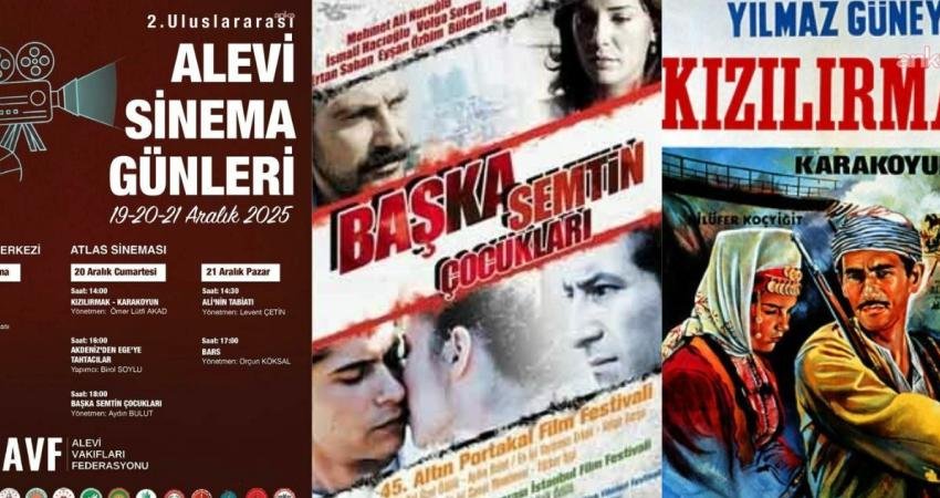 Alevi Vakıfları Federasyonu’nun düzenlediği 2. Uluslararası Alevi Sinema Günleri, 19-21