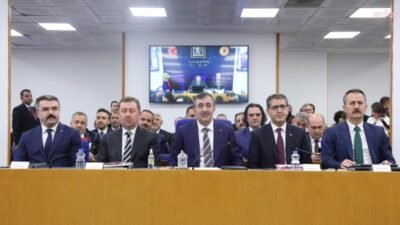 Cumhurbaşkanı Yardımcısı Cevdet Yılmaz, Cumhurbaşkanlığı hükümet sistemiyle ilgili eleştirilere ilişkin,