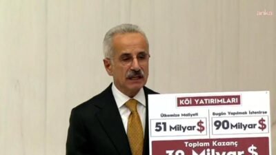 Ulaştırma ve Altyapı Bakanı Abdulkadir Uraloğlu, "Son 23 yılda ulaştırma