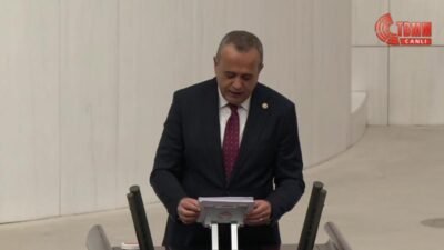 TBMM Genel Kurulu’nda 2026 yılı bütçesinin kanun teklifi üzerine konuşan