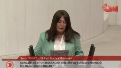 İYİ Parti Tekirdağ Milletvekili Selcan Taşcı, TBMM Genel Kurulu'ndaki 2026