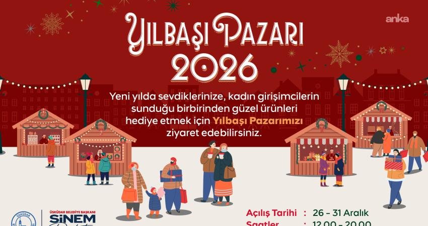 Üsküdar Belediyesi, geçen yıl büyük ilgi gören yeni yıl pazarını,