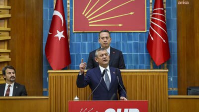 CHP Genel Başkanı Özgür Özel, partisinin grup toplantısında, AK Parti