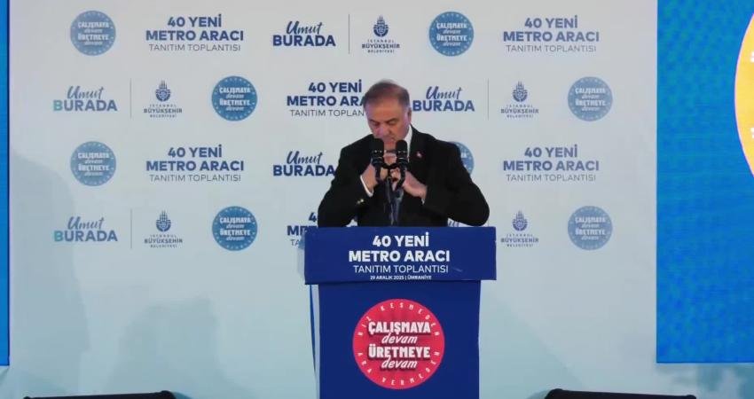 M12 Ümraniye–Ataşehir–Göztepe hattı için planlanan 40 araçlık set, teslim alınarak