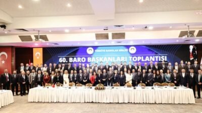 60’ıncı Baro Başkanları Toplantısı, Türkiye Barolar Birliği'nin (TBB) ev sahipliğinde