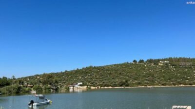 Aydın'ın Kuşadası ilçesinin Adagöl bölgesinde inşası planlanan otel projesine verilen