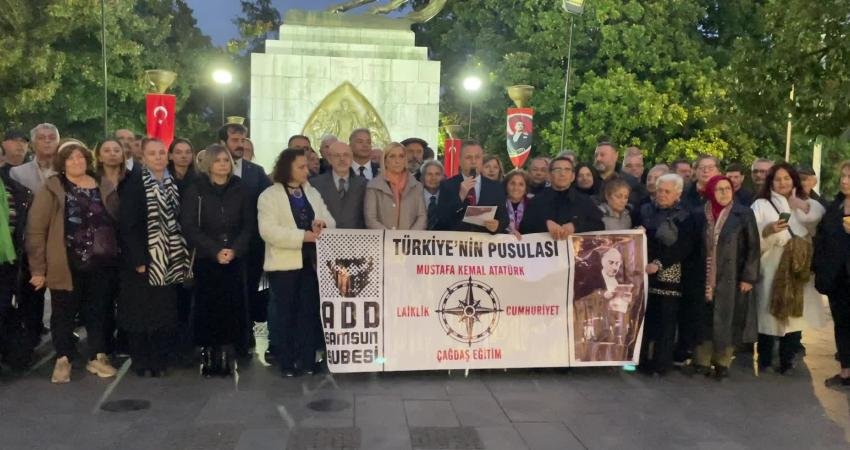 ADD Samsun Şube Başkanı Deniz Gömeç, "ABD Büyükelçisi Tom Barrack’ın,