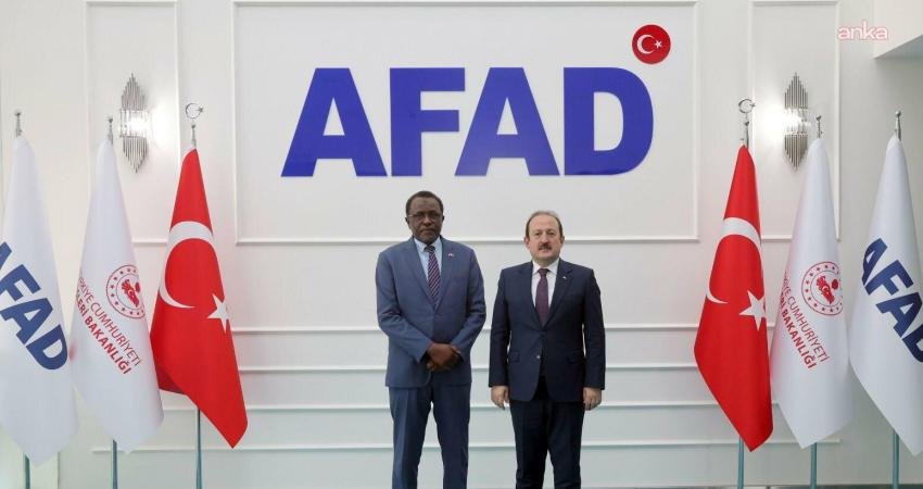 AFAD Başkanı Ali Hamza Pehlivan, Sudan Ankara Büyükelçisi Nadir Yousif